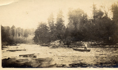 Shooting the rapids