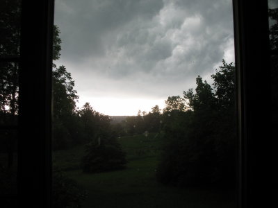 Thunderstorm over Durham
