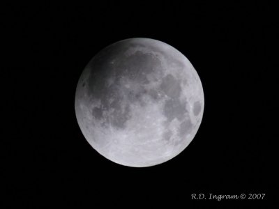 Lunar Eclipse 08/28/2007