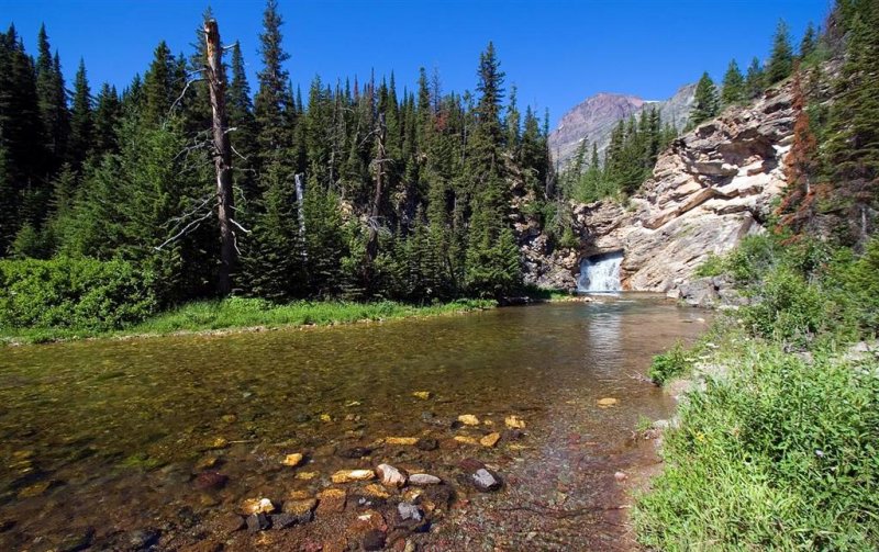 Running Eagle Falls