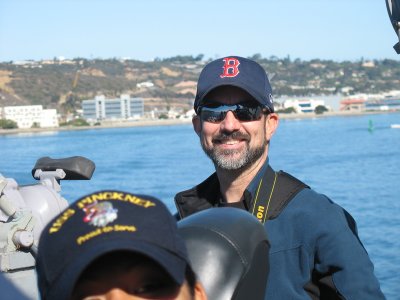 Arn enjoying the ride