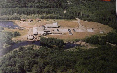 MNFH aerial view when first built