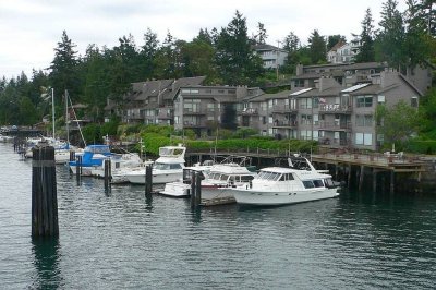 WATERFRONT CONDOS WITH BOAT MOORAGE