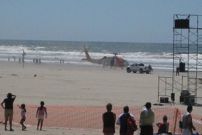 USCG helo rescue