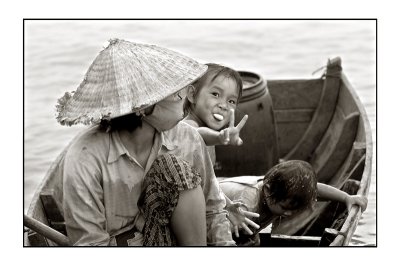 on the Tonle Sap lake