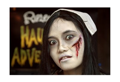 The Frightening nurse