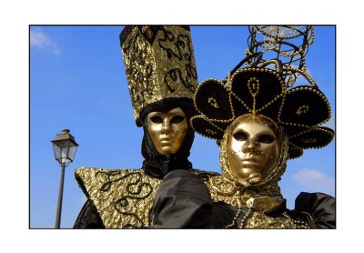 carnaval black masks
