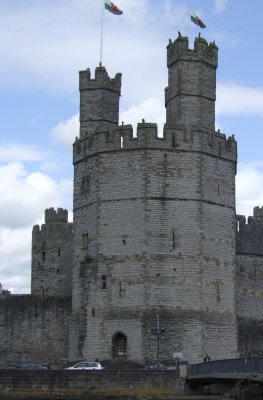 Caernarfon Castle (part of!)