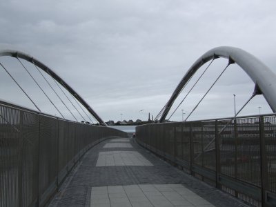 The Celtic Gateway footbridge, Holyhead