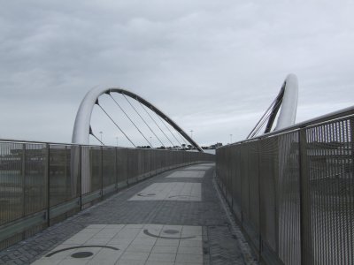 The Celtic Gateway footbridge, Holyhead