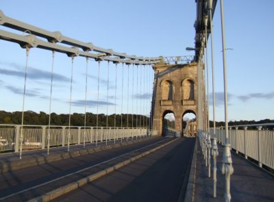 On the bridge