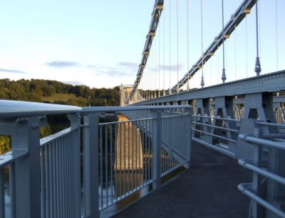 On the bridge