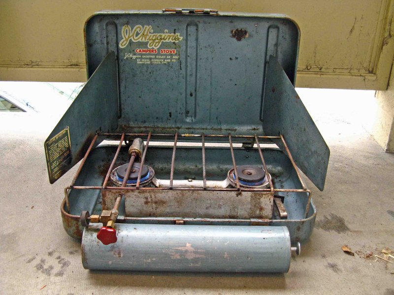  JC Higgins 2 Burner Stove ( 1960s)