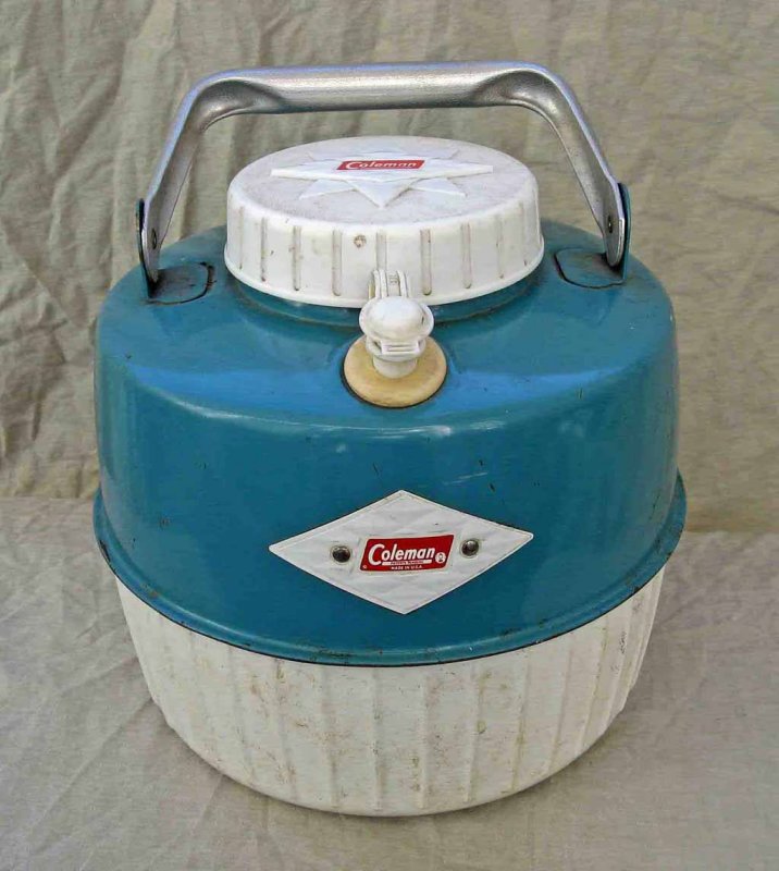  1960s Coleman  Snowlite Beverage Jug.