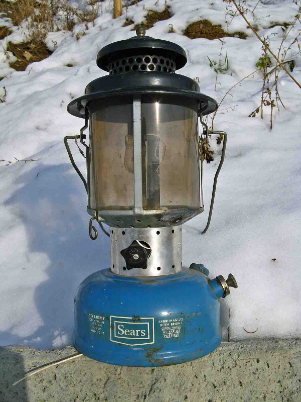  July 1969 Sears Two Mantle Lantern