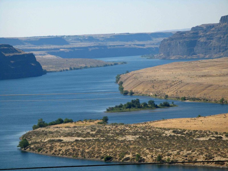 Columbia River  Viw Near  Trinidad Hill