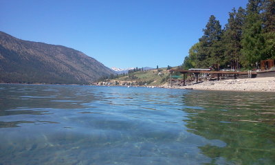 Swimming At Willow Point,  Lake Chelan