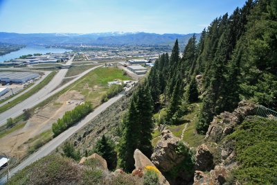  Spring View Of Wenatchee From Omie Gardens