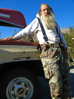 Ben And His Trusty Chevy Truck Coming Back From Alaska