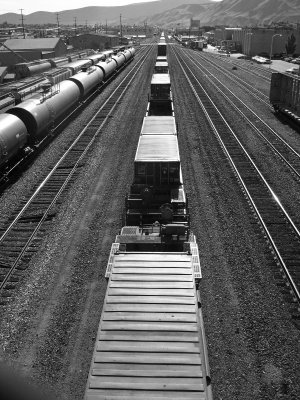  View Of Train Pull Through Wenatchee ( Main Line)