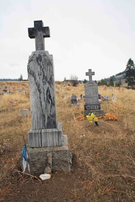  Chief Moses And His Wife's Grave Site  One Mile East Of Town