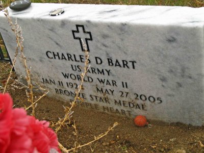  Charles Bart  War Hero WW II