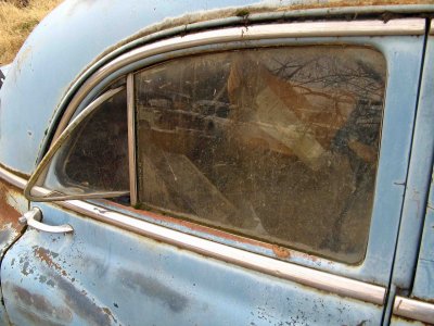  Rear Wing Window On Old Chevy.