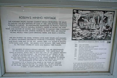  Brief History Of Roslyn At Memorial Site
