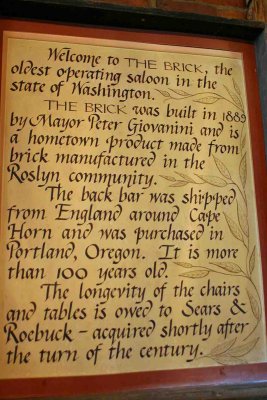  Brief History Of Bar In The Brick Saloon