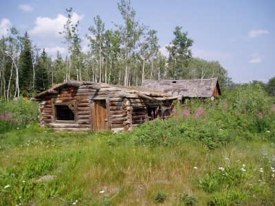  One of  Many Old Cabin Ruins Along Yukon River