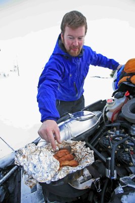  Hot Lunch From A Sled