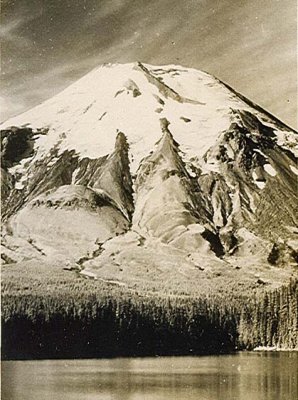  Mt. Saint Helens From Spirit Lake 1935
