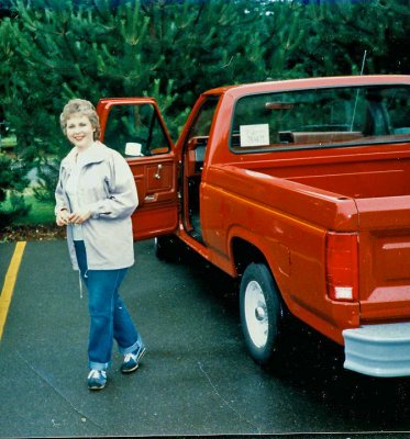  Mom with New Truck ( 1984)