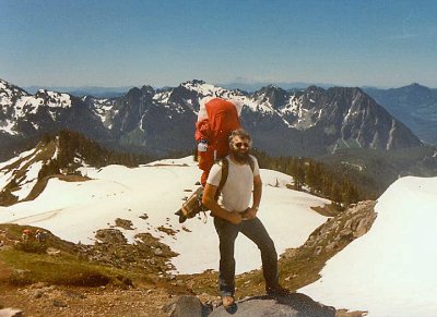  Mike Kitchen On Rainier ( July 1981)