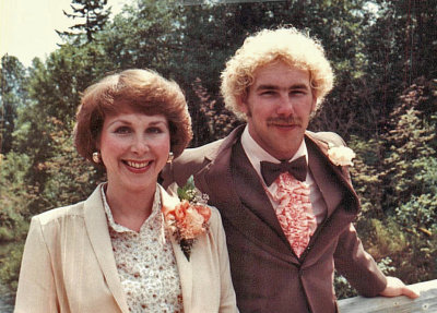  Mom And Me At My  First Wedding July 1981)