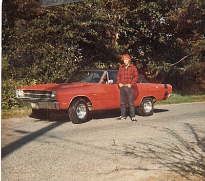  Me With My  1969 Dart  Swinger ( August 1976)