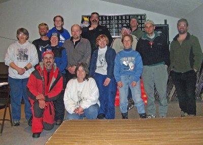  Mushers Of Quest 2007 At Awards Banquet