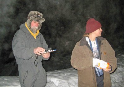  Tom Porter And Daughter Ema Man Time Clocks At Trinity  Night Shift