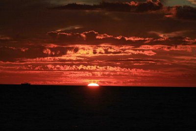 Sunset At The Tip Of Baja