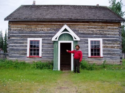   Mad Monte  At Selkirk School House. Yukon