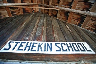  Stehekin School Sign