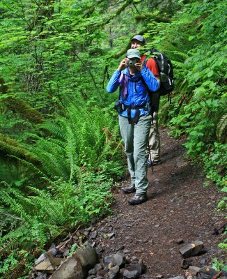 Sam And Ray On Eagle Creek Trail