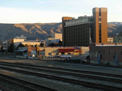Convention Center From BNSF Railroad View