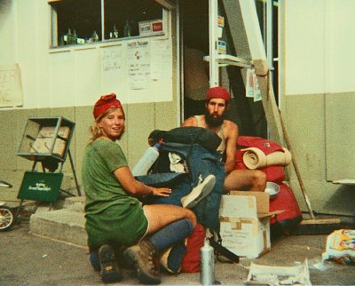  Nancy Garder ( Tank) And Paul Hacker Resupply For Another Leg On The PCT