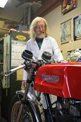 Phil Weigel Master Bike Builder, Racer, Rider