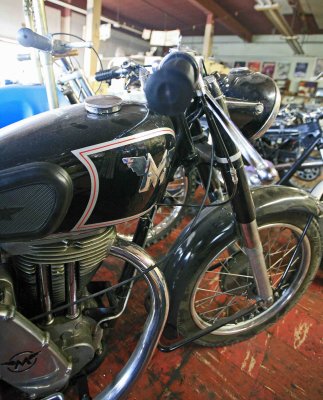  Old Matchless Motorcycle