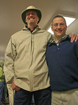  Glen Van Peski and Joe Sobonasky Enjoying Reunion And Trail Stories