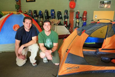 Kyle And Kevin Cox Of Mountain Air Outdoor Store