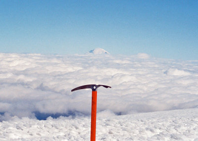  View Of Mt. Rainier From Mt. Adams Summit