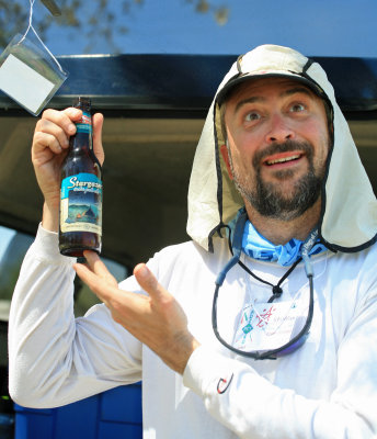 Starman ( PCT 2001) and his  Stargazer Beer